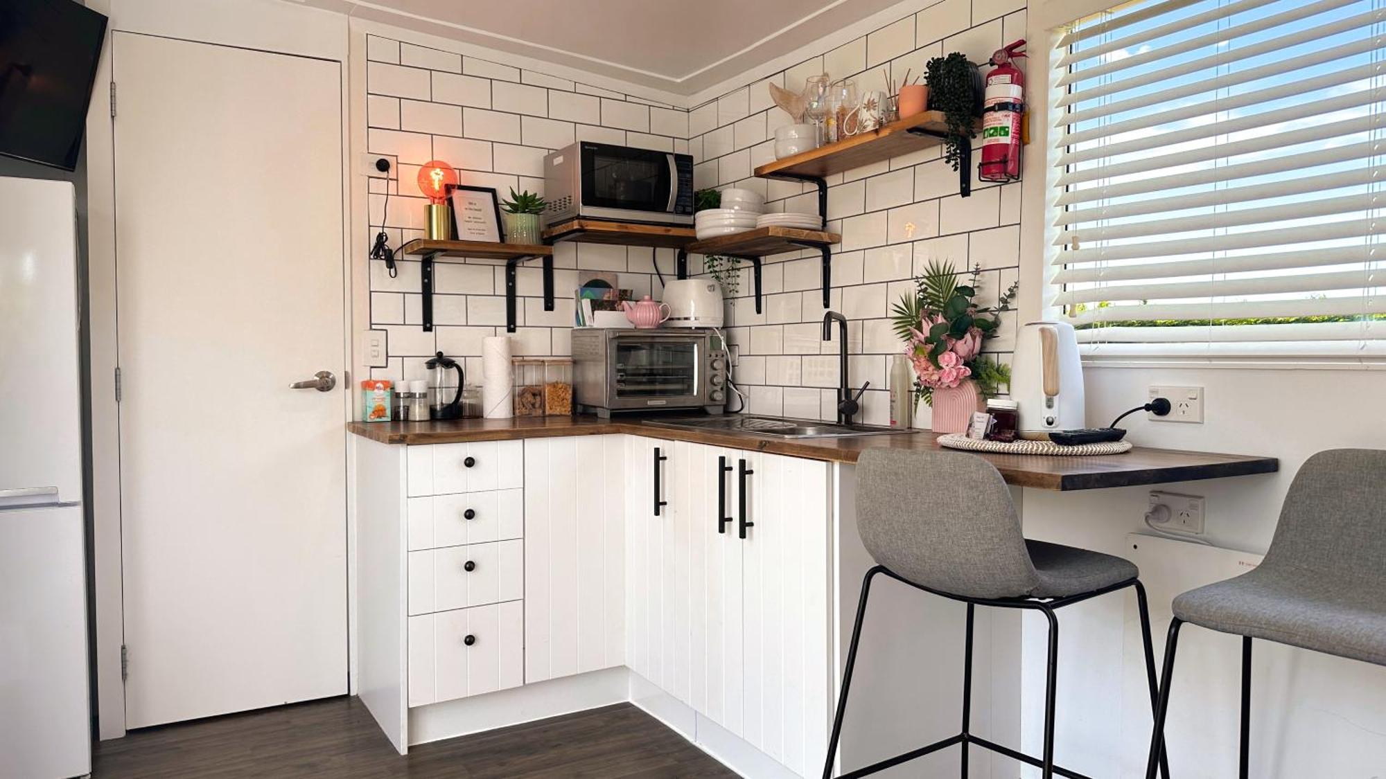 Rustling Oaks Nz Tropical Tiny House Villa Tamahere Luaran gambar